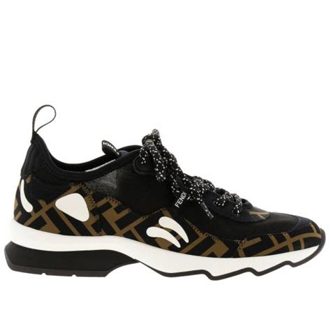 fendi 00158 sneakers|Fendi ladies sneakers.